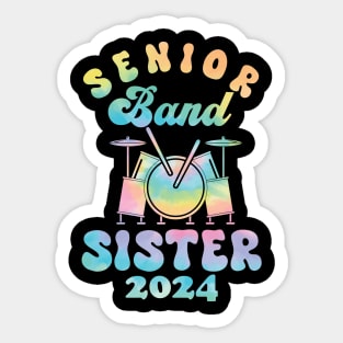 senior Band Sister 2024 funny Sticker